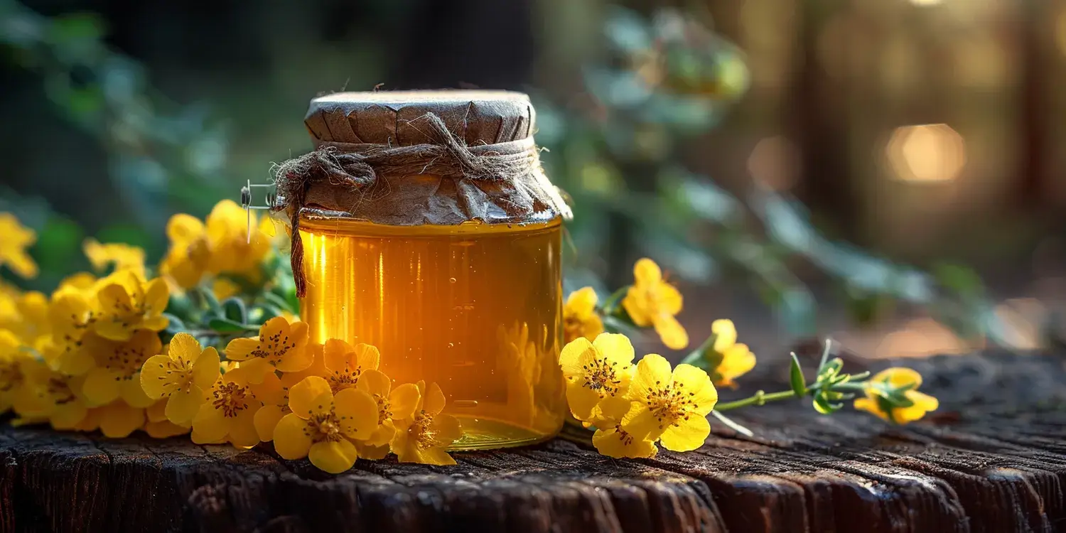 Miód nawłociowy - dostarcza  dużo energii w ciągu dnia