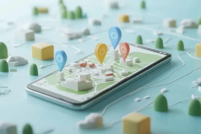 Pozycjonowanie map Google