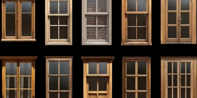 Okna drewniane do domku letniskowego