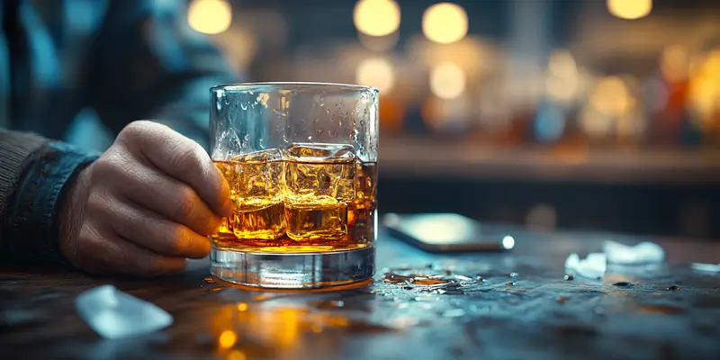 Spadek masy po odstawieniu alkoholu